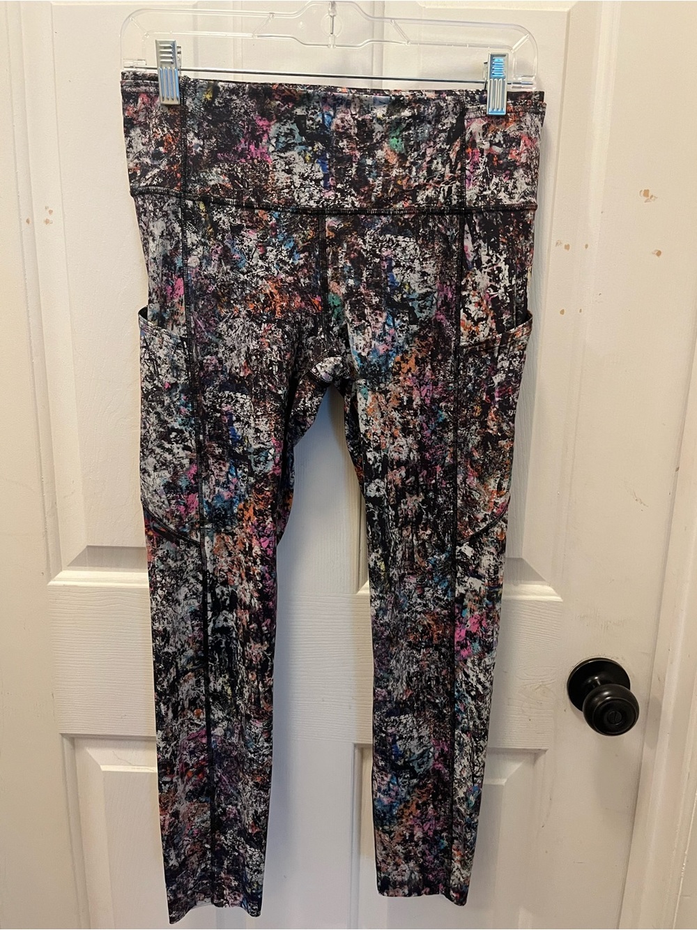 🍋🦄 LIKE NEW Lululemon Fast and Free Tight II 25" - Vitalize Multi - Sz 8